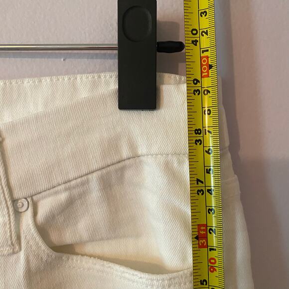 Mother The Looker Skinny Jeans Mirror Mirror White Mid Rise Preppy Women's 27 - Picture 10 of 15